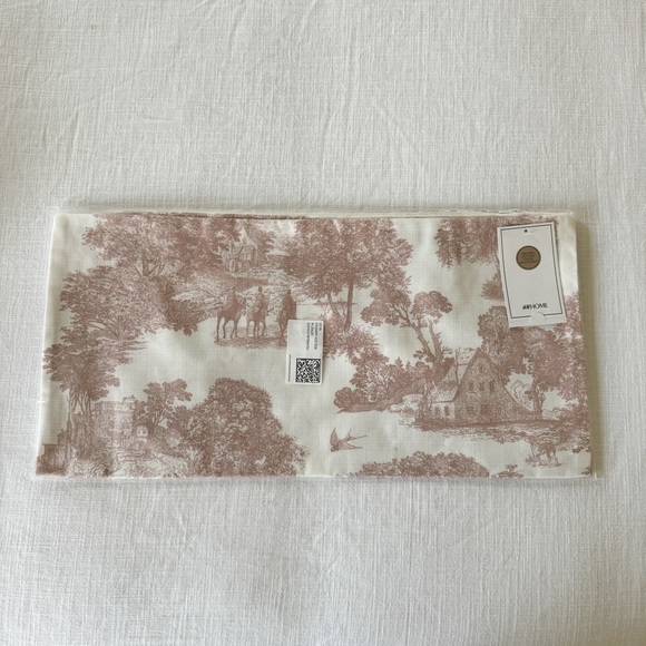 H&M Other - H&M Pink/Rose Toile Print Pillow Cover